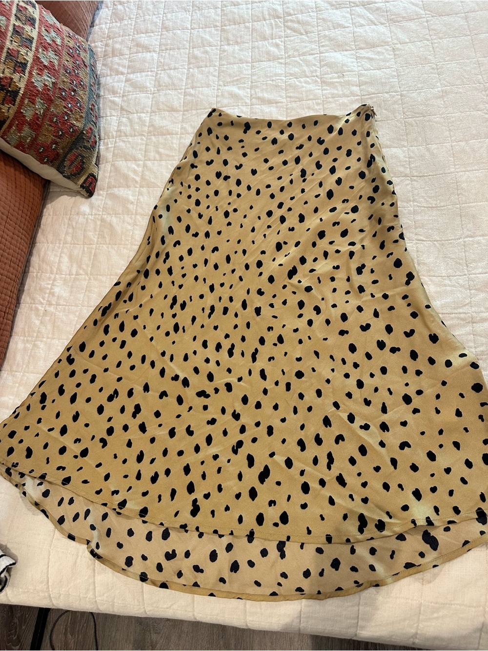 Animal print skirt